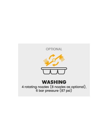 Stație de spălat tăvi - Model LV16C